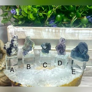 Yindu Mine Fluorite on Stand